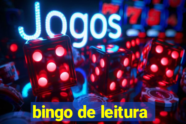 bingo de leitura